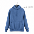 BASIC - NAVY ULTRA FLEECE HOODIE