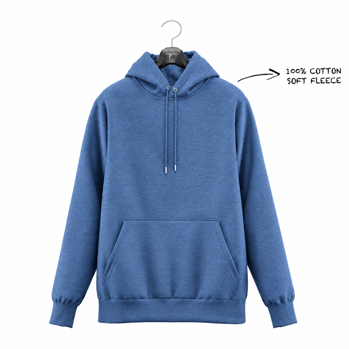 BASIC - NAVY ULTRA FLEECE HOODIE