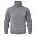 GREY TURTLENECK SWEATER