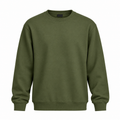 BASIC - OLIVE SWEAT-SHIRT