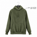 BASIC - OLIVE ULTRA FLEECE HOODIE